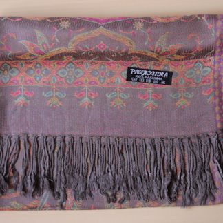 100% Multi- Colored Printed Pashmina